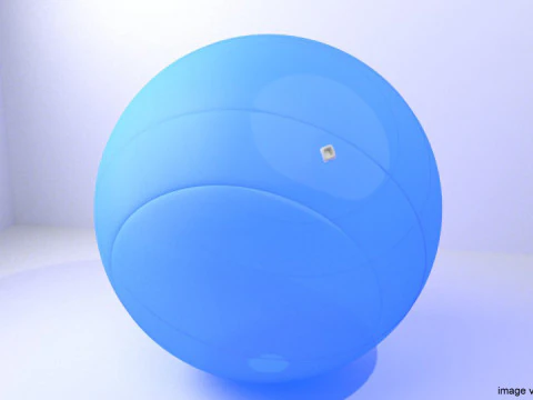 운동 장비 - 트레이닝 볼 3D 모델