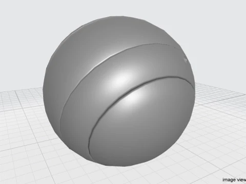 Exercise Equipment - Training Ball 3D Model