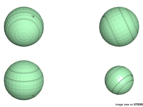 Exercise Equipment - Training Ball Model 3D