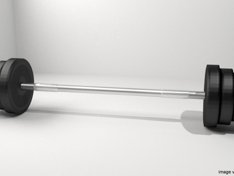 Exercise Equipment - Barbell 3Dモデル