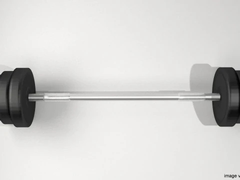 Exercise Equipment - Barbell 3D Model