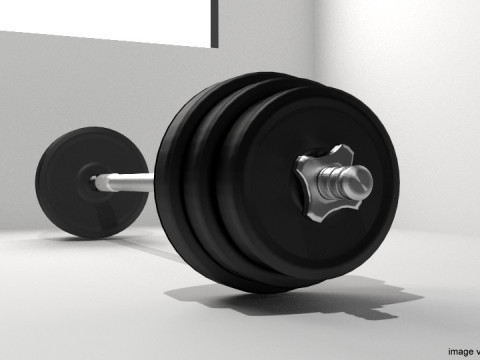 Exercise Equipment - Barbell 3Dモデル