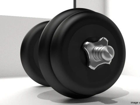 Exercise Equipment - Dumb-bell 3D Model