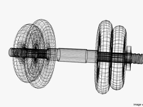 Exercise Equipment - Dumb-bell Modelo 3D
