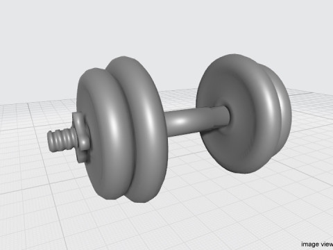 Exercise Equipment - Dumb-bell Modelo 3D