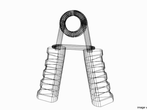 Exercise Equipment - Handgrip 3D Model