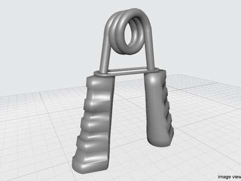 Exercise Equipment - Handgrip 3D Model