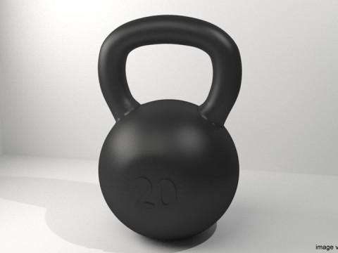 Exercise Equipment - Kettlebell 3D Model