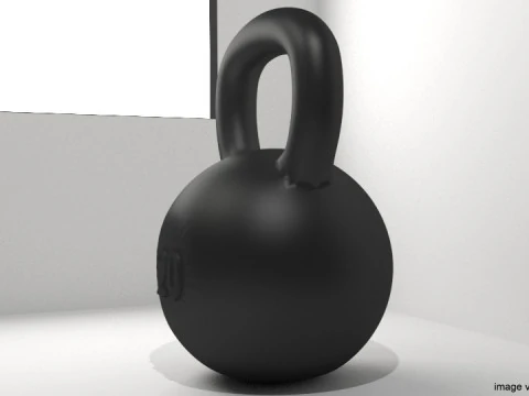 運動器具 - ケトルベル 3Dモデル