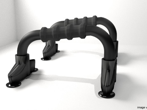 Exercise Equipment - Push-up Handle 3Dモデル