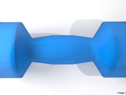 Exercise Equipment - Water Dumb-bell 3D Модель