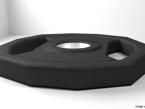 Trainingsger&auml;te - Hantelscheibe 3D Modell