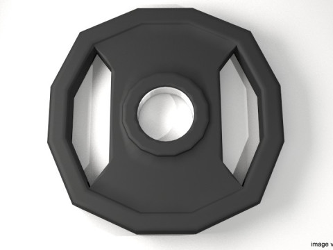 Exercise Equipment - Weight Plate 3D Модель