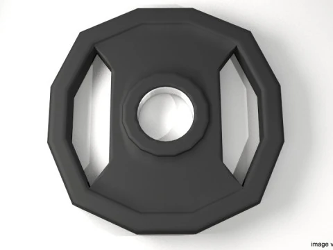 Exercise Equipment - Weight Plate 3D Model