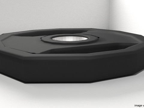 Exercise Equipment - Weight Plate 3D Модель
