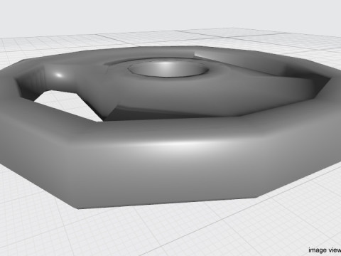 Exercise Equipment - Weight Plate 3D Модель
