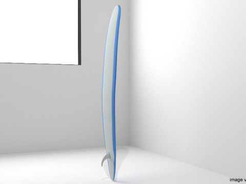 Surfboard - Type 1 3D Модель