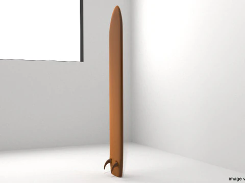 Surfboard - Type 3 3D Model