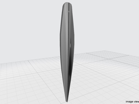 Surfboard - Type 4 3D Model