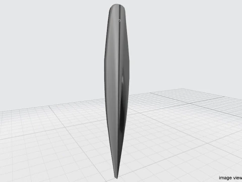 Planche de surf - Type 4 Modèle 3D