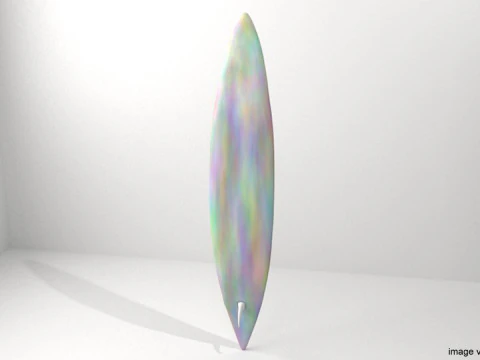冲浪板 - 5 型 3D 模型