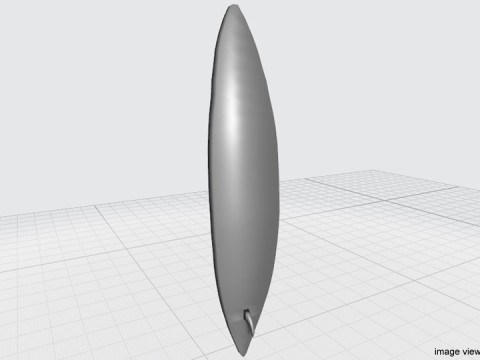 Surfboard - Type 5 3D 모델