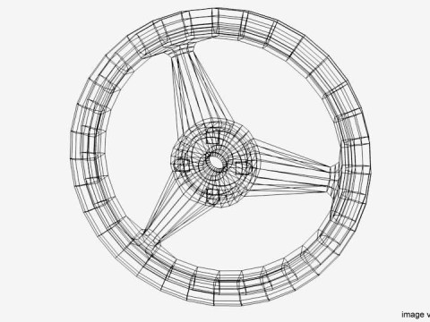 Motorcycle Sportrim Type 1 3D Model