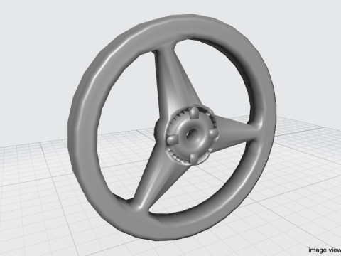 Motorcycle Sportrim Type 1 3D Model