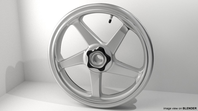 Motorcycle Sportrim Type 2 3D 모델 .c4d .max .obj .3ds .fbx .stl .blend 
