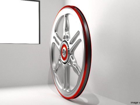 Motorcycle Sportrim Type 3 3D Model