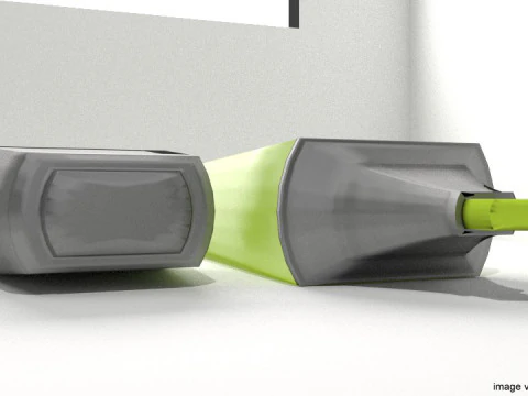 Stationary - Highlight Pen 3D Model