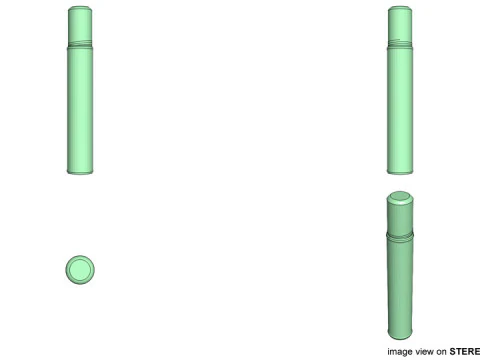 Stationary - Liquid Glue 3D Model