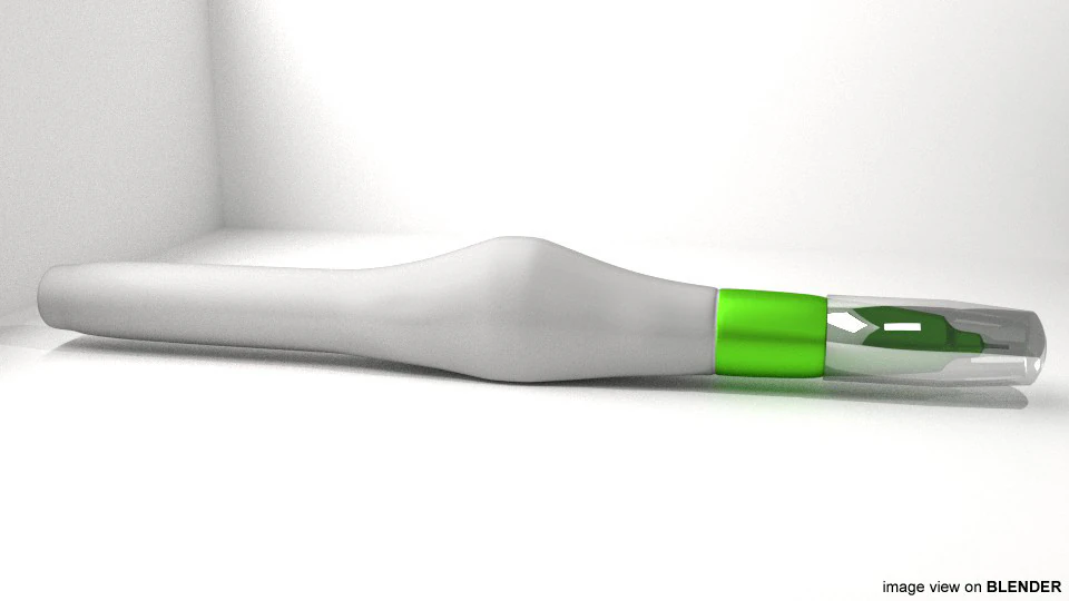 Stationary - Liquid Paper 3D Model .c4d .max .obj .3ds .fbx .stl .blend 