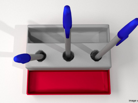 Stationary - Pen holder 3D Модель