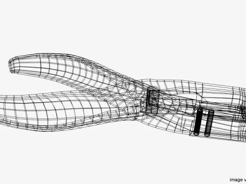 Stationary - Punch Grip 3D Model