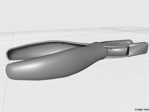 Stationary - Punch Grip Modelo 3D