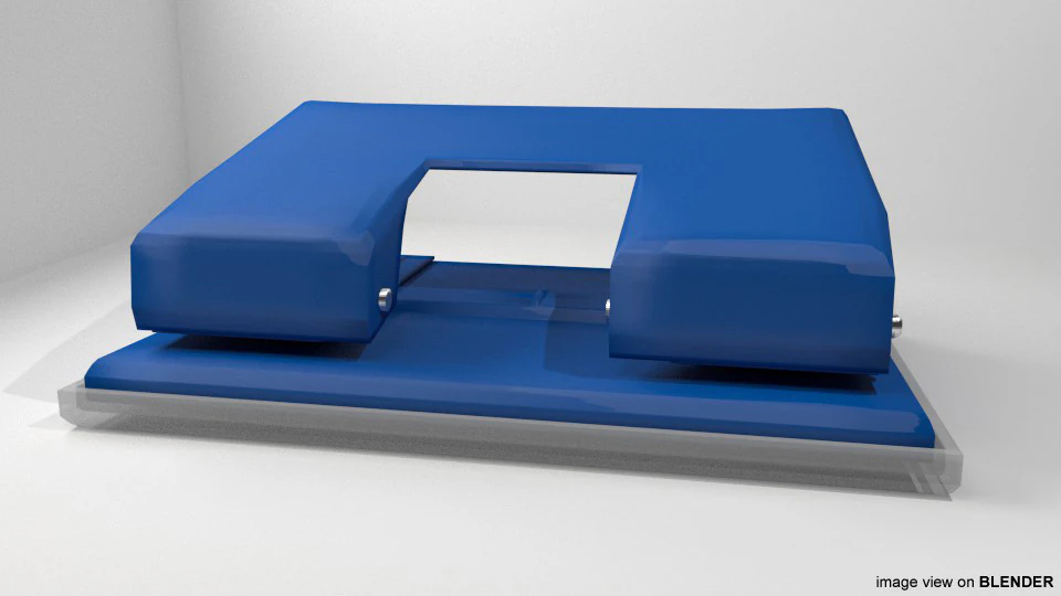 Stationary - Punch Hole 3D Model .c4d .max .obj .3ds .fbx .stl .blend
