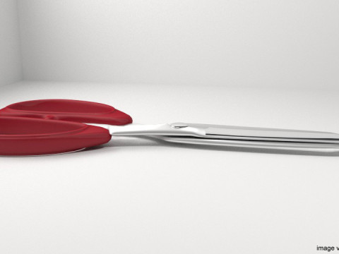 Stationary - Scissor 3D-Modell