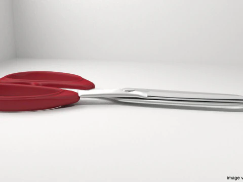 Estacion&aacute;rio - Tesoura Modelo 3D