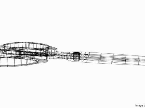 Stationary - Scissor Modello 3D