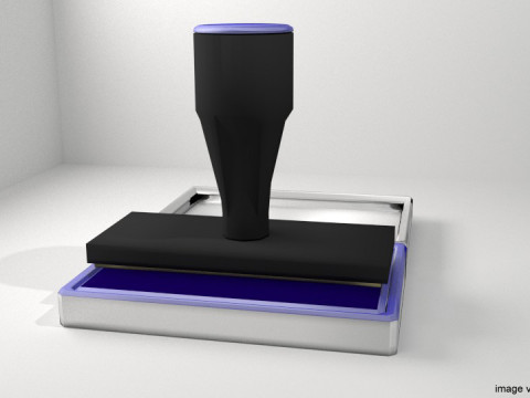 Stationary - Stamp 3D Модель