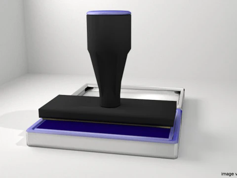 Estacion&aacute;rio - Carimbo Modelo 3D