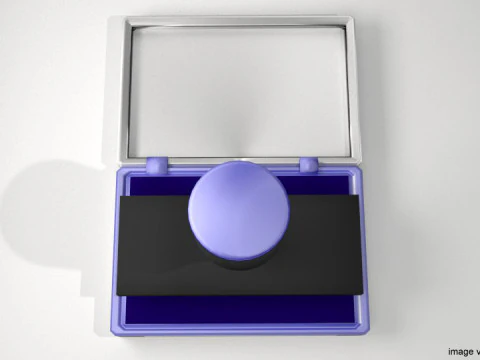 Briefpapier - Stempel 3D Modell