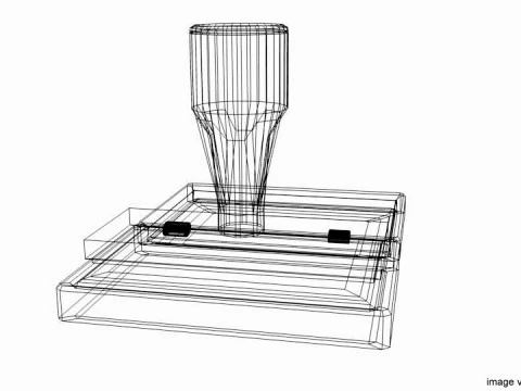 Briefpapier - Stempel 3D Modell