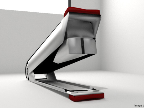 Stationary - Stapler 3D Model
