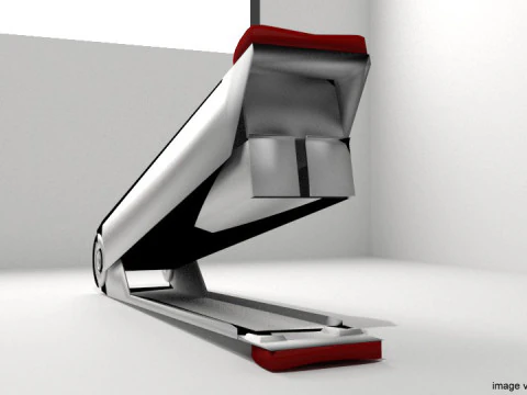 Stationary - Stapler 3D Model