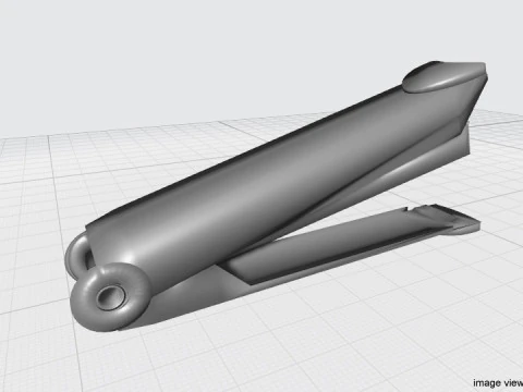 Stationary - Stapler 3D Model