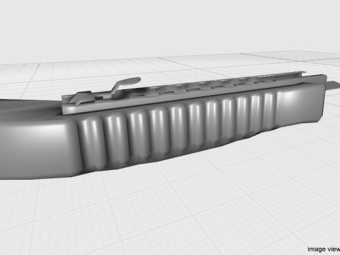Stationary - Utility Snap-blade Knive Model 3D