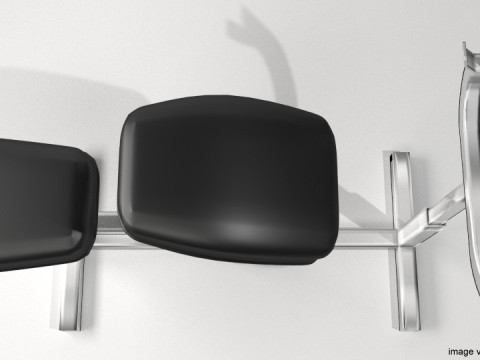 Exercise Machine - Armcurl Bench Model 3D
