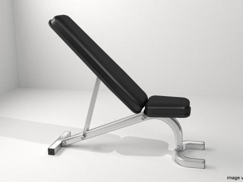 Exercise Machine - Legpress Bench 3Dモデル